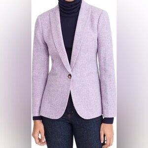 J.Crew wool Parke blazer lavender 6P